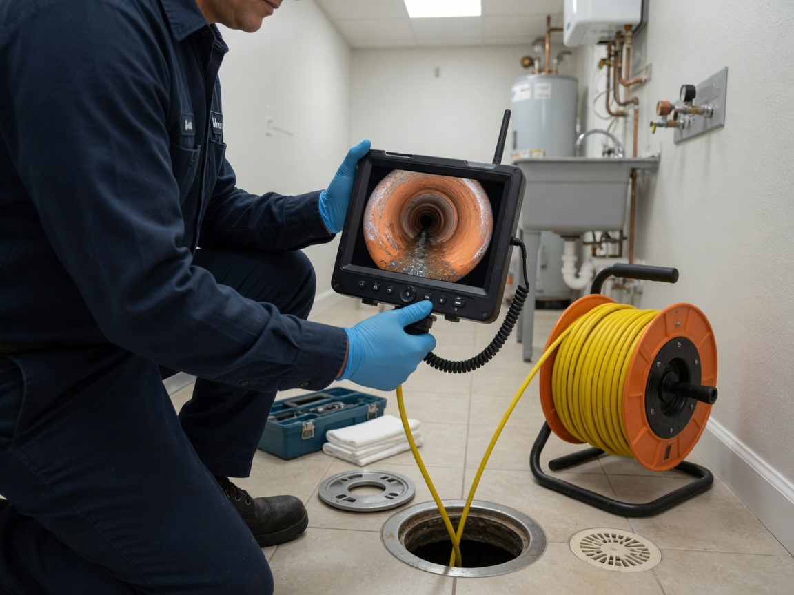 Drain Camera & Cleaning